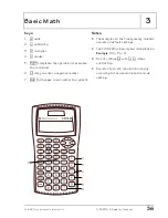 Preview for 40 page of Texas Instruments TI-30X - IIS Scientific Calculator Teachers Manual