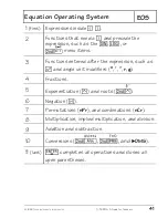 Preview for 45 page of Texas Instruments TI-30X - IIS Scientific Calculator Teachers Manual