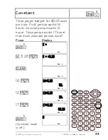 Preview for 48 page of Texas Instruments TI-30X - IIS Scientific Calculator Teachers Manual