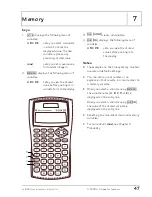 Preview for 51 page of Texas Instruments TI-30X - IIS Scientific Calculator Teachers Manual