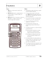 Preview for 56 page of Texas Instruments TI-30X - IIS Scientific Calculator Teachers Manual