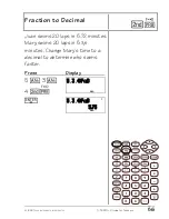 Preview for 60 page of Texas Instruments TI-30X - IIS Scientific Calculator Teachers Manual