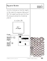 Preview for 67 page of Texas Instruments TI-30X - IIS Scientific Calculator Teachers Manual