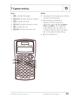 Preview for 85 page of Texas Instruments TI-30X - IIS Scientific Calculator Teachers Manual