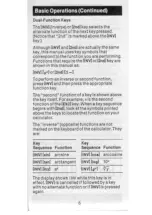 Preview for 8 page of Texas Instruments TI-31 Solar Quick Reference Manual