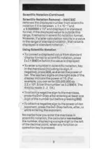 Preview for 11 page of Texas Instruments TI-31 Solar Quick Reference Manual