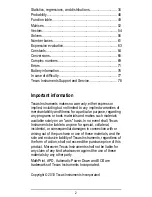 Preview for 2 page of Texas Instruments TI-36X Pro User Manual