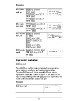 Preview for 63 page of Texas Instruments TI-36X Pro User Manual