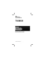 Предварительный просмотр 1 страницы Texas Instruments TI-5006 II Manual Book