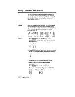 Preview for 152 page of Texas Instruments TI-81 Manual Book