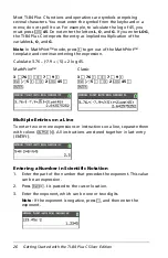 Preview for 30 page of Texas Instruments TI-84 Plus C Getting Started