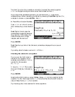 Preview for 5 page of Texas Instruments TI-92 Manual