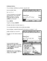 Preview for 7 page of Texas Instruments TI-92 Manual