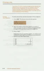 Preview for 127 page of Texas Instruments TI-95 User Manual