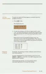 Preview for 130 page of Texas Instruments TI-95 User Manual