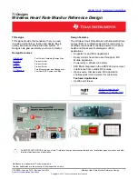 Предварительный просмотр 1 страницы Texas Instruments TI Designs Reference