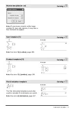 Предварительный просмотр 9 страницы Texas Instruments TI-Nspire CAS Reference Manual