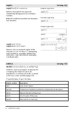 Preview for 14 page of Texas Instruments TI-Nspire CAS Reference Manual