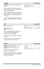 Preview for 89 page of Texas Instruments TI-Nspire CAS Reference Manual