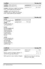 Preview for 142 page of Texas Instruments TI-Nspire CAS Reference Manual