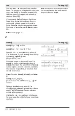 Preview for 198 page of Texas Instruments TI-Nspire CAS Reference Manual