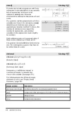 Предварительный просмотр 200 страницы Texas Instruments TI-Nspire CAS Reference Manual