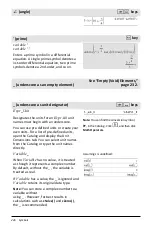 Preview for 226 page of Texas Instruments TI-Nspire CAS Reference Manual