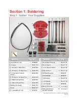 Preview for 4 page of Texas Instruments TI Robotics System Learning Kit Construction Manual