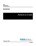 Предварительный просмотр 1 страницы Texas Instruments TIRIS SCBU025 Reference Manual