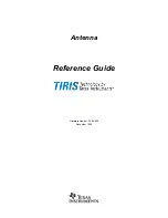 Предварительный просмотр 2 страницы Texas Instruments TIRIS SCBU025 Reference Manual