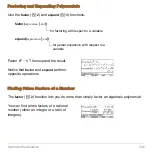 Preview for 249 page of Texas Instruments Titanium TI-89 User Manual