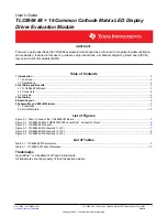 Texas Instruments TLC6984 User Manual предпросмотр