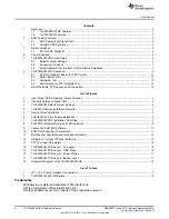 Предварительный просмотр 2 страницы Texas Instruments TLV2553EVM Manual