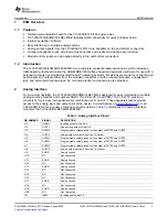 Предварительный просмотр 3 страницы Texas Instruments TLV320AIC12KEVMB-K User Manual