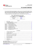 Texas Instruments TLV320AIC3109EVM-K User Manual preview