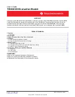 Texas Instruments TMAG5328 User Manual предпросмотр