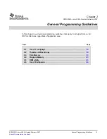 Preview for 15 page of Texas Instruments TMS320 DSP User Manual