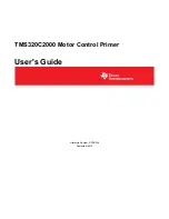 Preview for 1 page of Texas Instruments TMS320C2000 User Manual