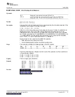 Preview for 73 page of Texas Instruments TMS320C28 series Reference Manual