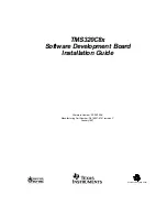 Предварительный просмотр 1 страницы Texas Instruments TMS320C8 Series Installation Manual