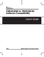 Texas Instruments TMS320C80 User Manual предпросмотр