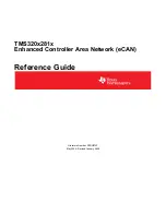 Предварительный просмотр 1 страницы Texas Instruments TMS320x281 series Reference Manual