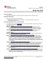 Preview for 7 page of Texas Instruments TMS320x281 series Reference Manual