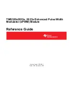 Texas Instruments TMS320x2823x Reference Manual preview