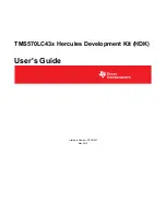 Texas Instruments TMS570LC43x User Manual preview