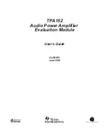 Предварительный просмотр 2 страницы Texas Instruments TPA152 User Manual