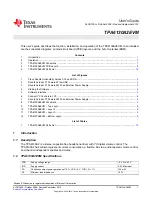 Texas Instruments TPA6130A2EVM User Manual предпросмотр