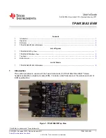 Texas Instruments TPA6138A2 EVM User Manual предпросмотр