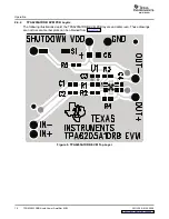 Предварительный просмотр 10 страницы Texas Instruments TPA6205A1DRB User Manual