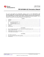 Texas Instruments TPD1E10B06-Q1 User Manual preview